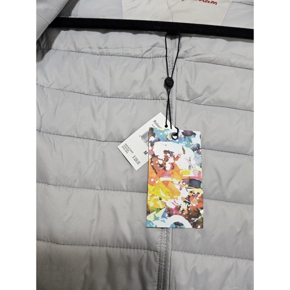 Robert‎ Graham Coat Mens M NEW Devonshire Grey Quilted Dress Single Breasted - Picture 11 of 12